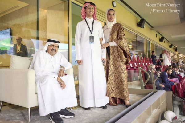 أصحاب السمو يشهدون الحفل الختامي لبطولة كأس العالم قطر ٢٠٢٢