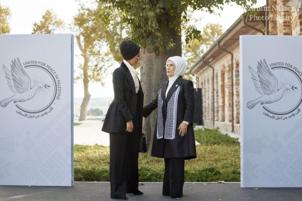 Her Highness participates in High-Level Summit “United for Peace in Palestine"
