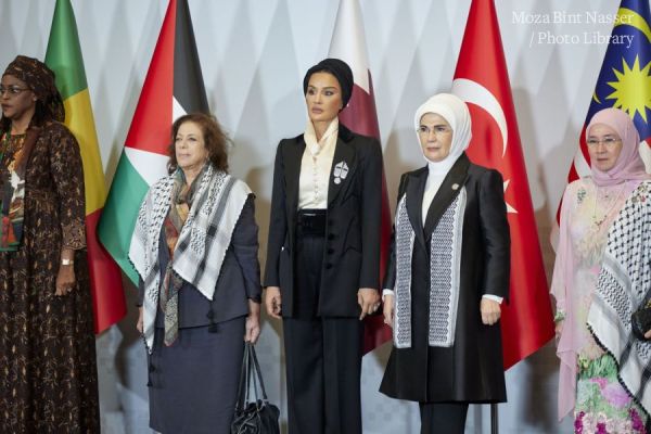 Her Highness participates in High-Level Summit “United for Peace in Palestine”