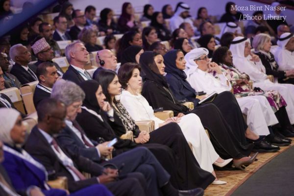 Her Highness attends Education Above All plenary “Education in Times of War”