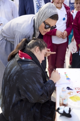 Her Highness participates in QF’s celebration of International Day of Education