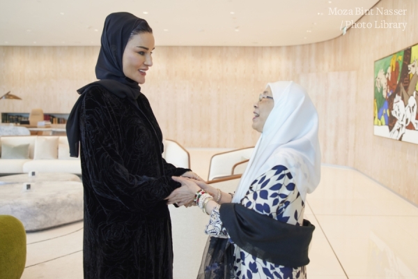 HH meets with Spouse of the Malaysian Prime Minister