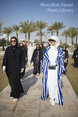 HH attends National Sport Day activities at Qatar Foundation