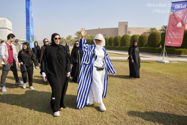 صاحبة السمو تشهد فعاليات اليوم الرياضي للدولة في مؤسسة قطر