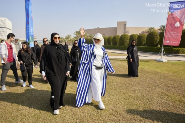 HH attends National Sport Day activities at Qatar Foundation