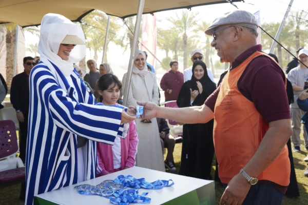 HH attends National Sport Day activities at Qatar Foundation