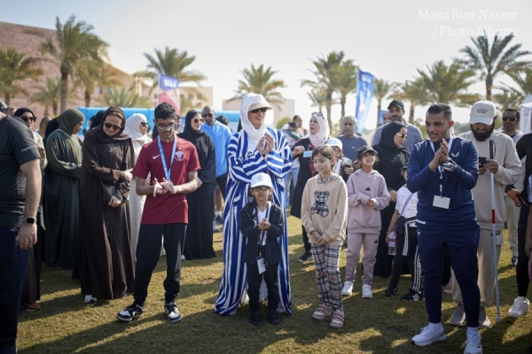 HH attends National Sport Day activities at Qatar Foundation