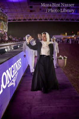 Her Highness attends the CHI Al Shaqab Presented by Longines 2024 