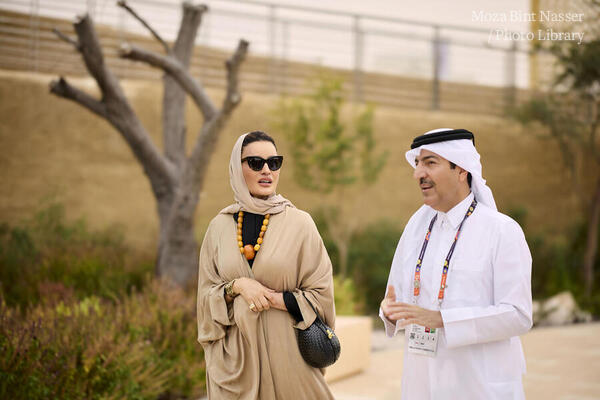 صاحبة السمو تزور معرض اكسبو الدوحة ٢٠٢٣ للبستنة