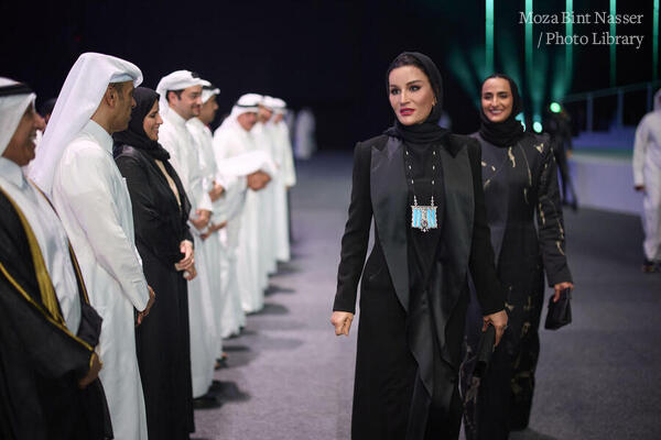 صاحبة السمو تشهد حفل تكريم خريجي مؤسسة قطر ٢٠٢٤ 