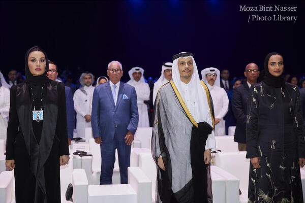 صاحبة السمو تشهد حفل تكريم خريجي مؤسسة قطر ٢٠٢٤ 