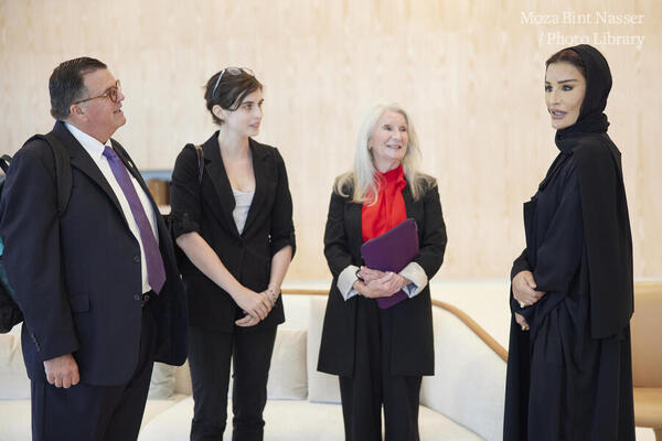 Her Highness meets with American Autism Leadership Delegation