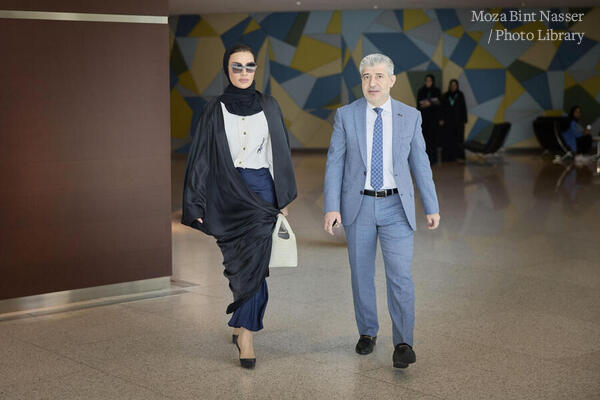 Her Highness attends the opening of the 17th World Congress of Bioethics in Doha
