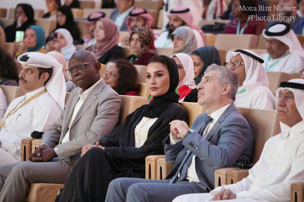 Her Highness attends the opening of the 17th World Congress of Bioethics in Doha