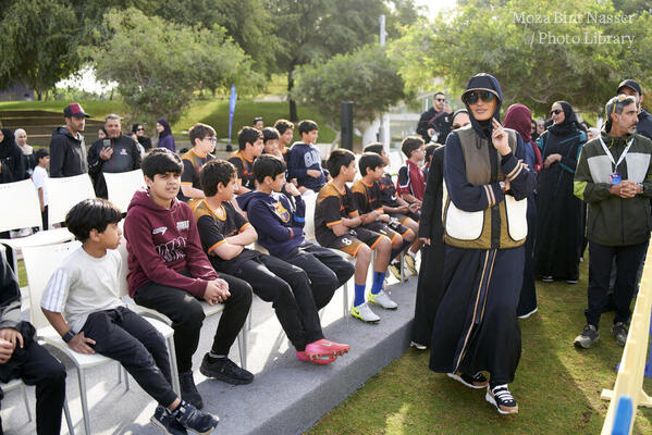 Her Highness attends National Sport Day activities at Qatar Foundation