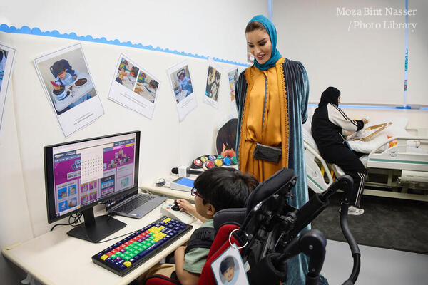 Her Highness Visits Warif Academy