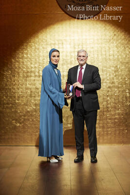 Her Highness Attends Georgetown University in Qatar’s 20 Year Anniversary Celebration