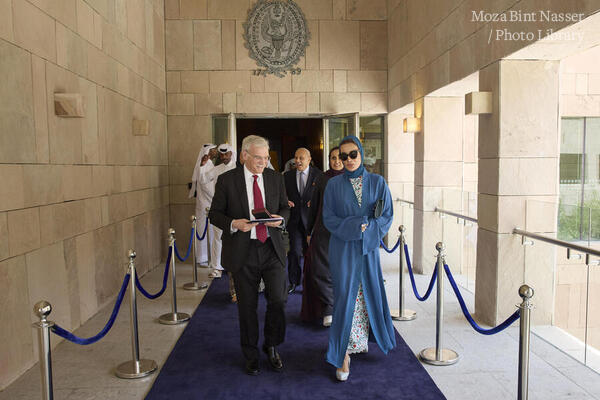 Her Highness Attends Georgetown University in Qatar’s 20 Year Anniversary Celebration