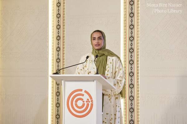 Her Highness Attends Opening Ceremony of Earthna Summit 2025