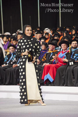 صاحبة السمو تشهد حفل تكريم خريجي مؤسسة قطر 2025