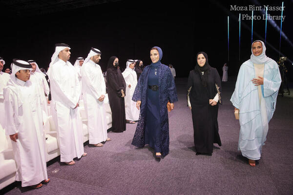 صاحبة السمو تشهد حفل تكريم مدارس مؤسسة قطر 2025