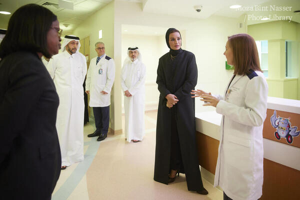 Her Highness Opens New Pediatric Hematopoietic Stem Cell Transplant Ward